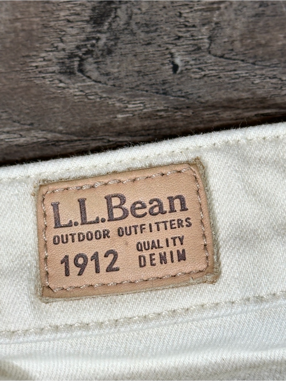 L.L. BEAN BEANFLEX Slim Leg Classic Fit Natural Tencel Lyocell Jeans 6 Petite - Picture 13 of 13